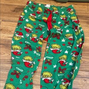 Festive Green Grinch Women's Pajama Pants